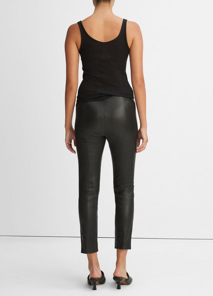 VINCE Women Leather Legging in Leggings
