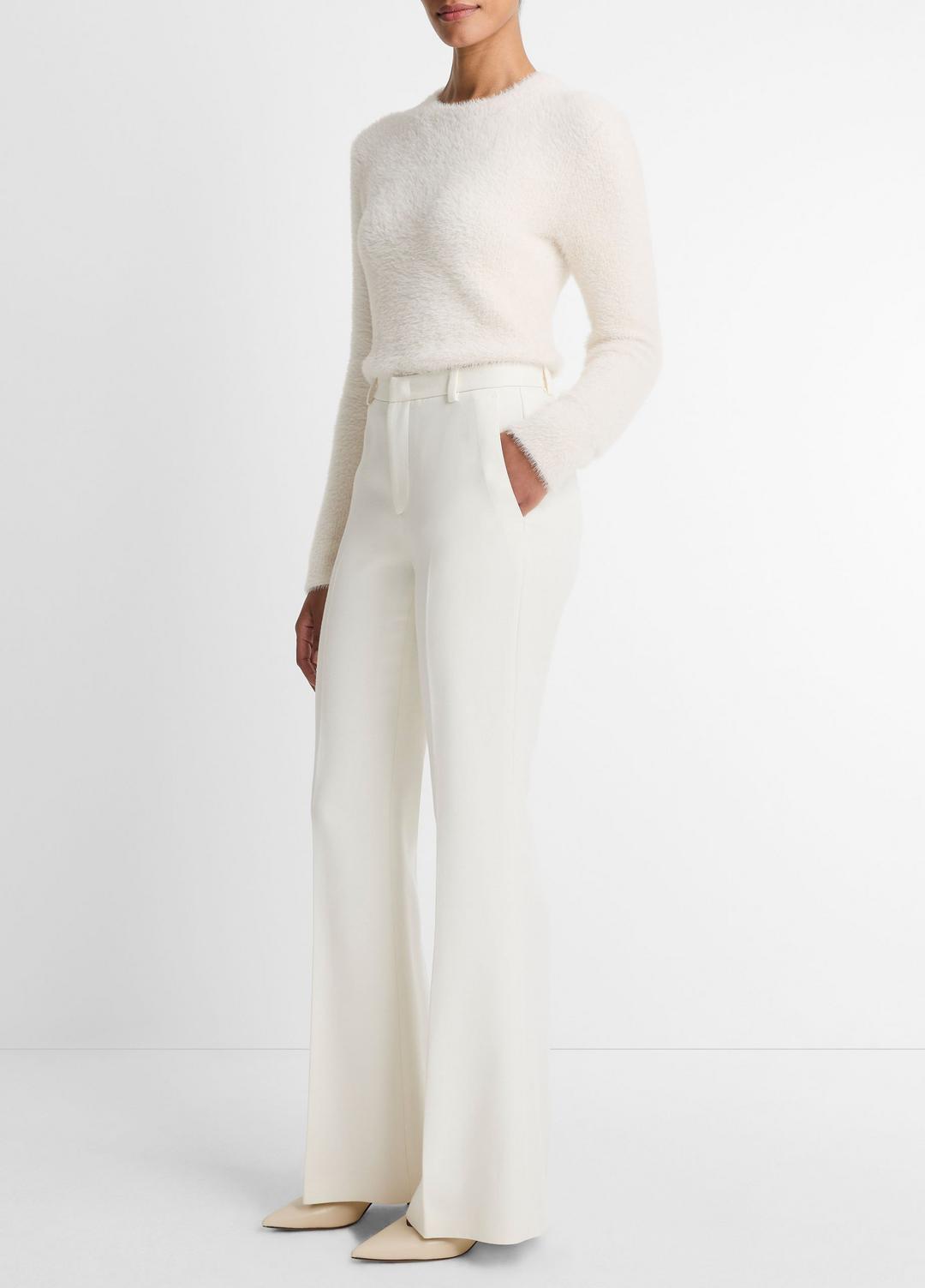 VINCE Women Sculptural Flare Trouser in Trousers