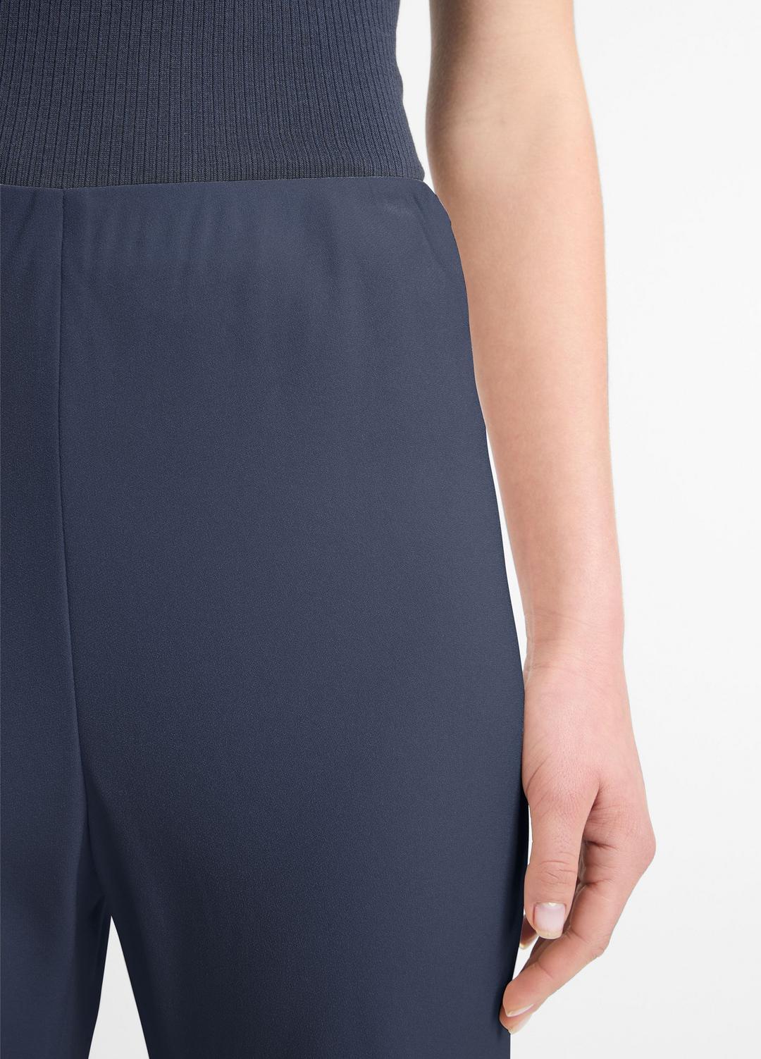 VINCE Women Colette High-Rise Crepe Bias Pant in Trousers