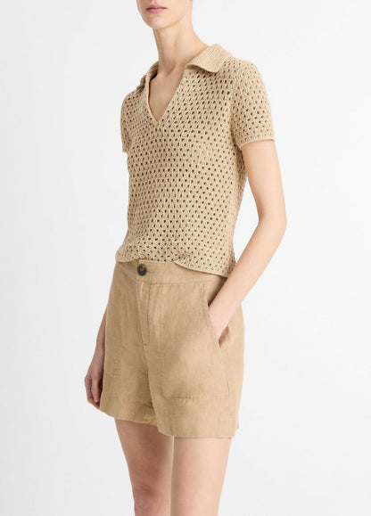 VINCE Women Hemp Short in Shorts