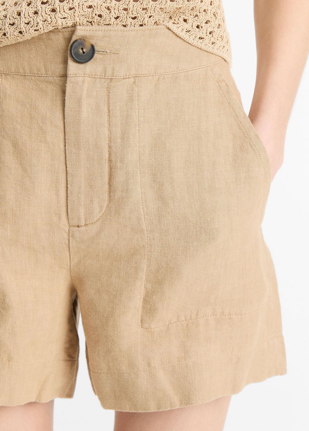VINCE Women Hemp Short in Shorts