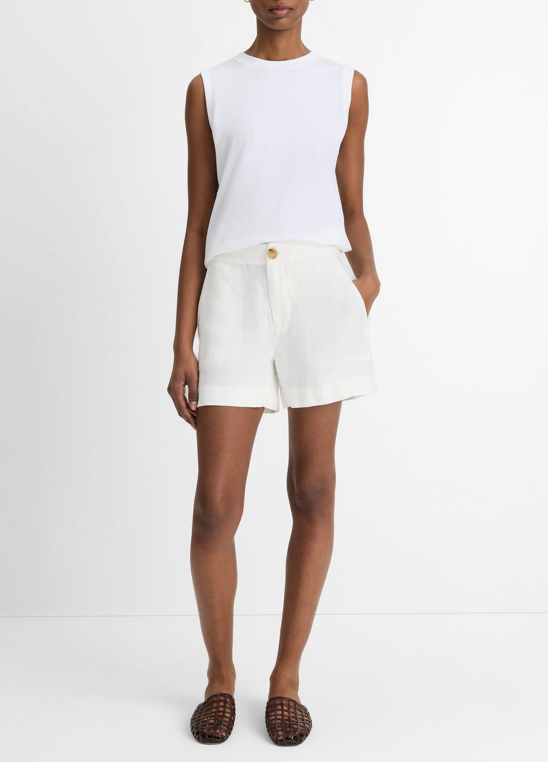 VINCE Women Hemp Short in Shorts