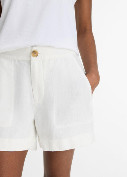 VINCE Women Hemp Short in Shorts
