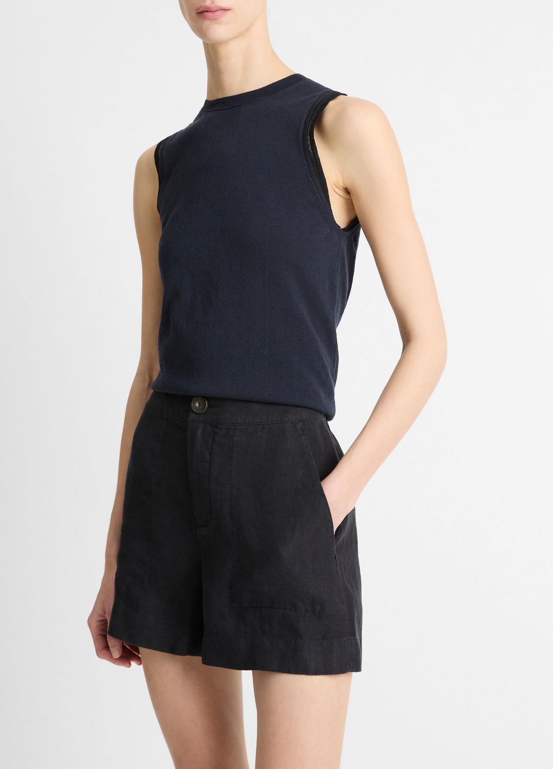 VINCE Women Hemp Short in Shorts