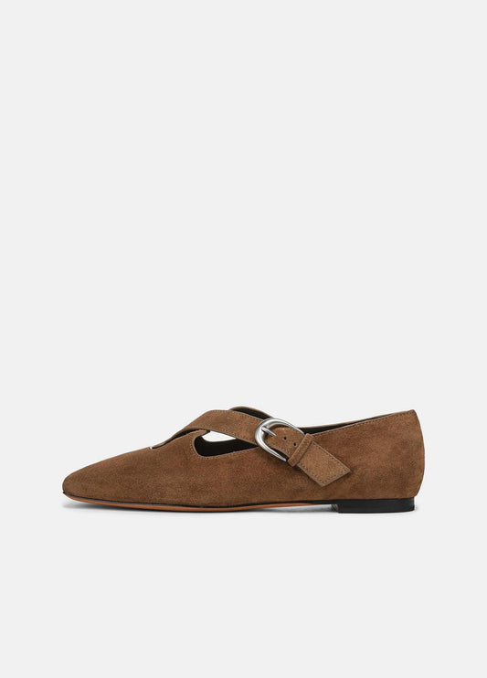 VINCE Women Cici Suede Flat in Loafers & Flats
