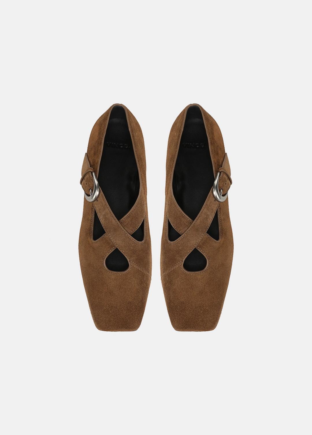 VINCE Women Cici Suede Flat in Loafers & Flats