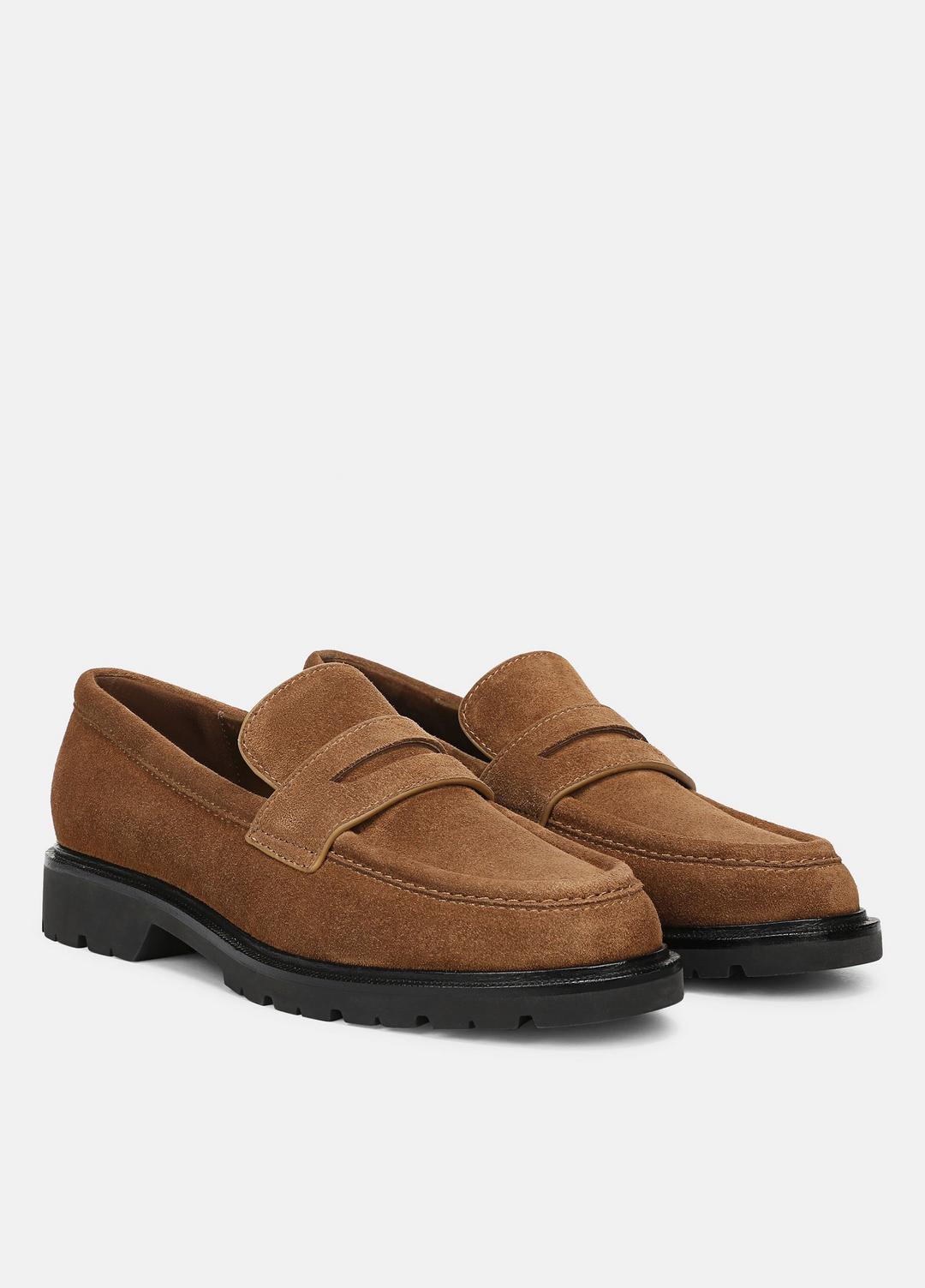 VINCE Women Siena Suede Lug-Sole Loafer in Loafers & Flats