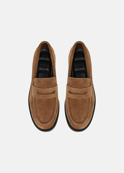 VINCE Women Siena Suede Lug-Sole Loafer in Loafers & Flats