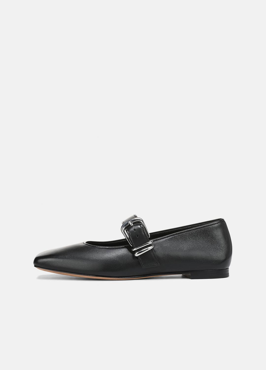 VINCE Women Daniela Leather Mary Jane Flat in Loafers & Flats