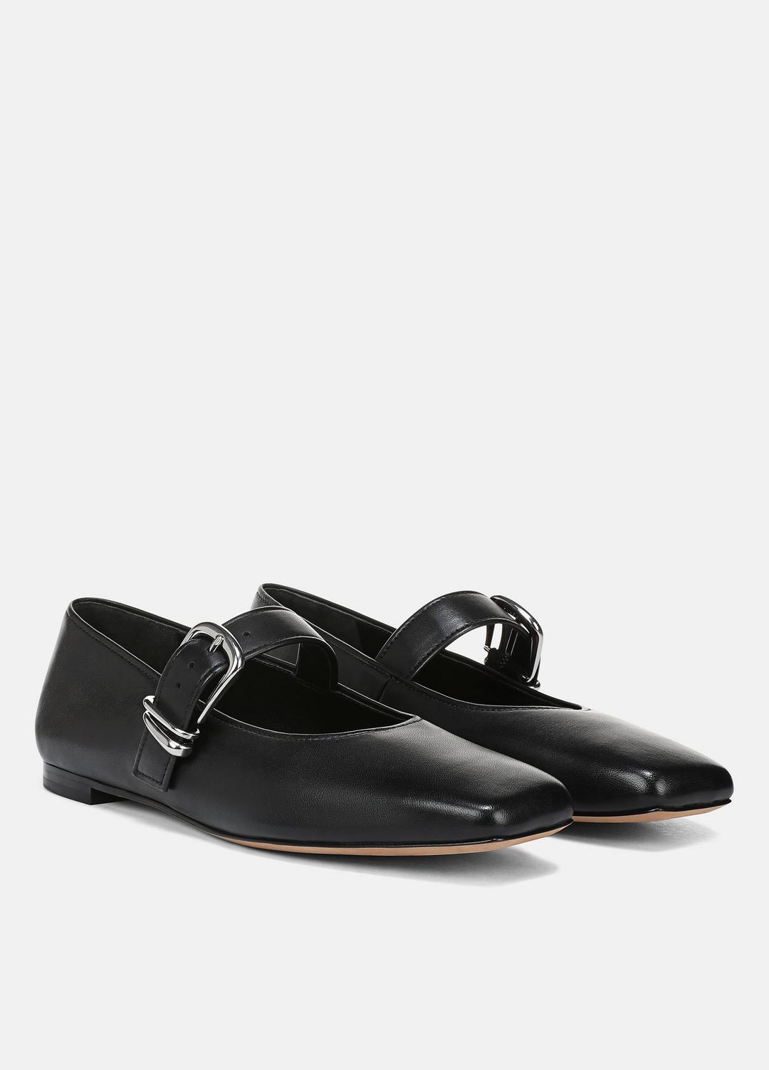 VINCE Women Daniela Leather Mary Jane Flat in Loafers & Flats