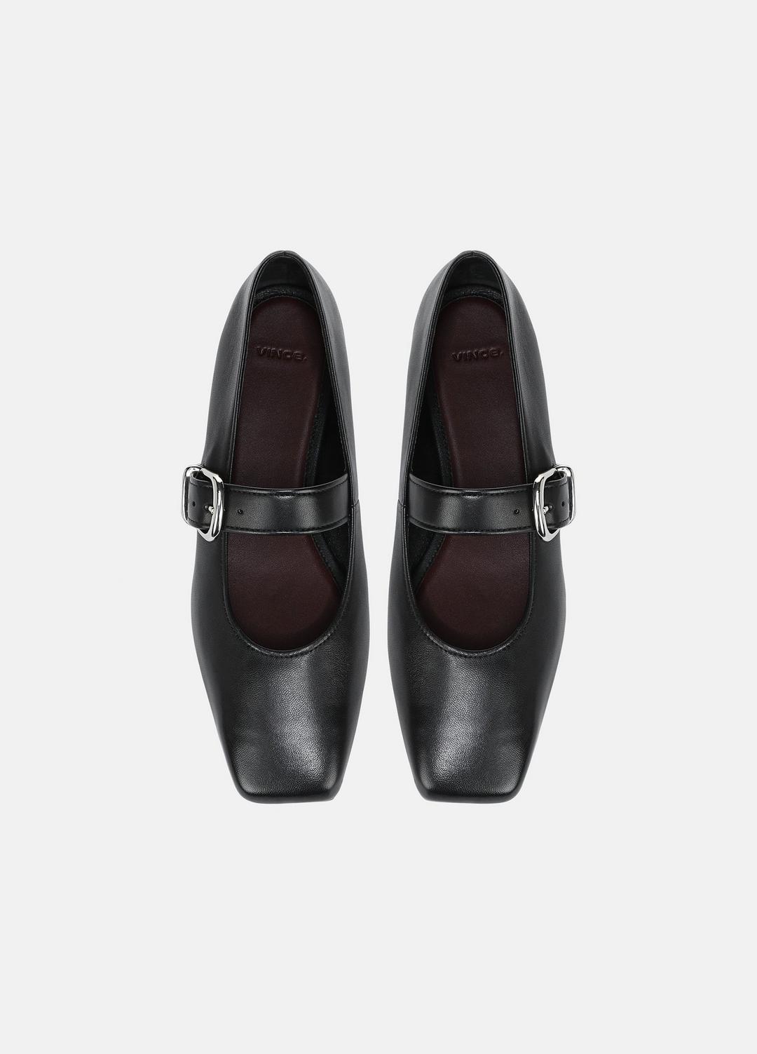 VINCE Women Daniela Leather Mary Jane Flat in Loafers & Flats