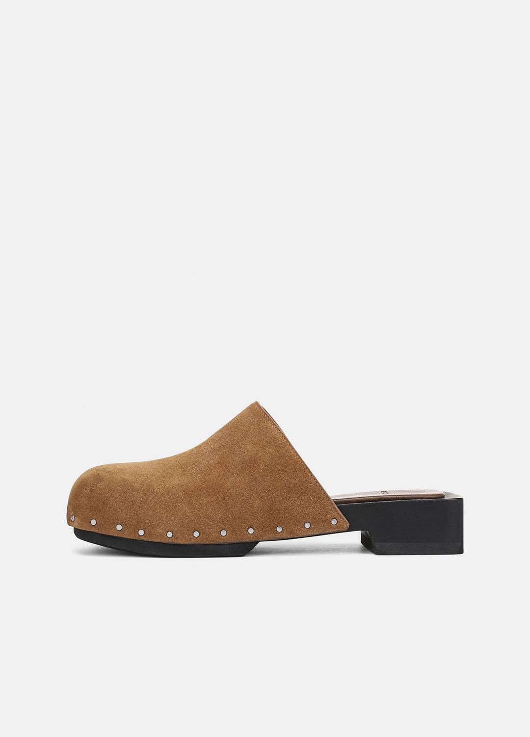 VINCE Women Margarita Suede Clog in Loafers & Flats