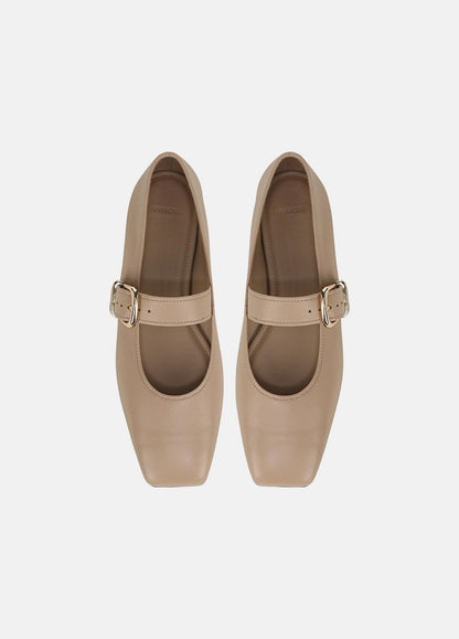 VINCE Women Daniela Leather Mary Jane Flat in Loafers & Flats