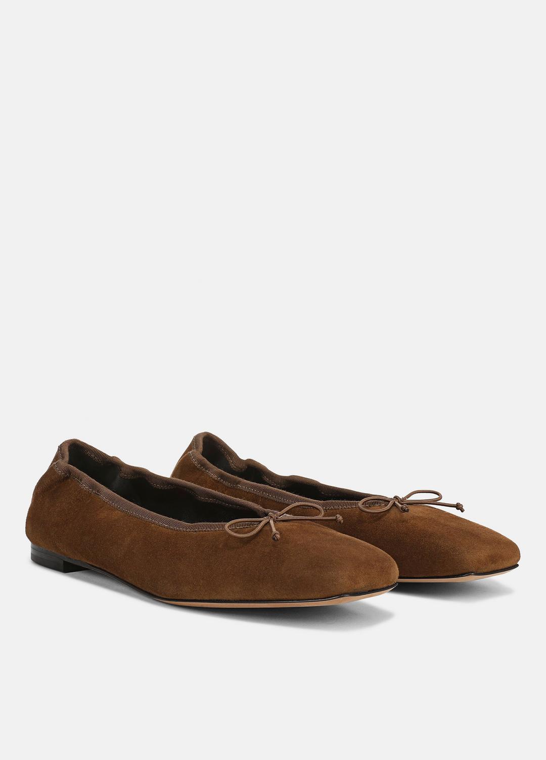 VINCE Women Darla Suede Ballet Flat in Loafers & Flats