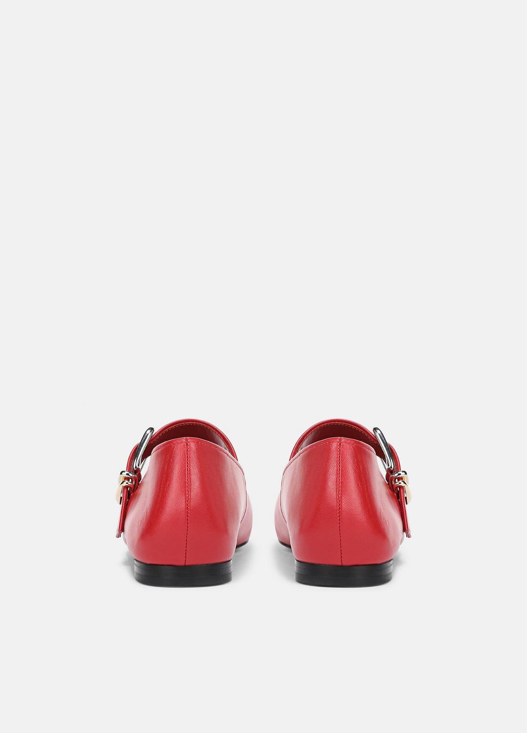 VINCE Women Daniela Leather Mary Jane Flat in Loafers & Flats