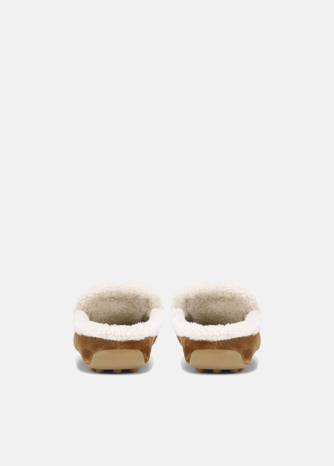 VINCE Women Berkley Shearling Driving Mule in Loafers & Flats