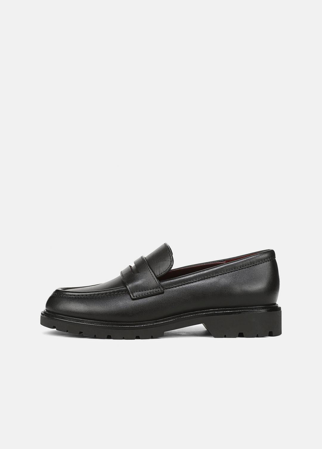 VINCE Women Siena Leather Lug-Sole Loafer in Loafers & Flats