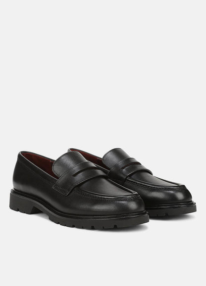 VINCE Women Siena Leather Lug-Sole Loafer in Loafers & Flats