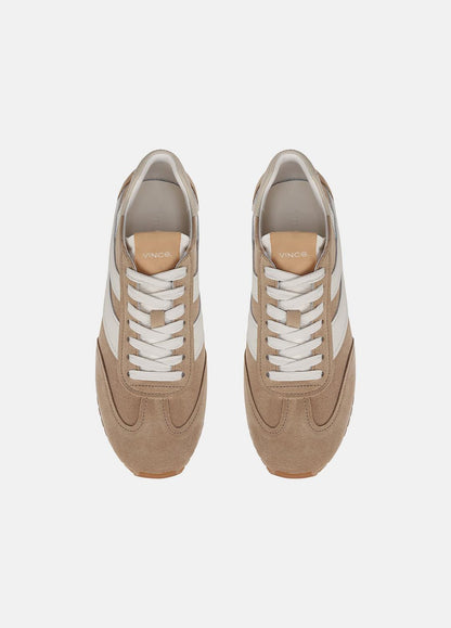VINCE Women Oasis Suede and Leather Runner Sneaker in Sneakers