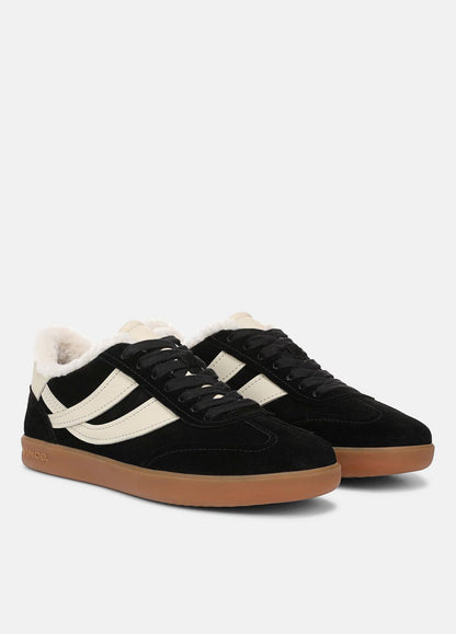 VINCE Women Oasis Suede & Shearling Sneaker in Sneakers