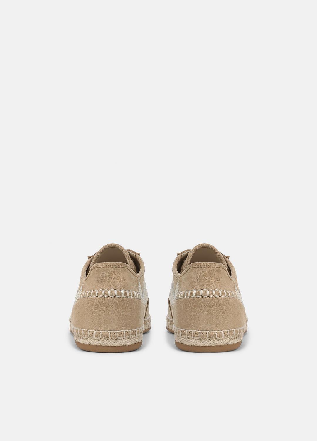 VINCE Women Oasis Suede & Leather Espadrille Sneaker in Sneakers