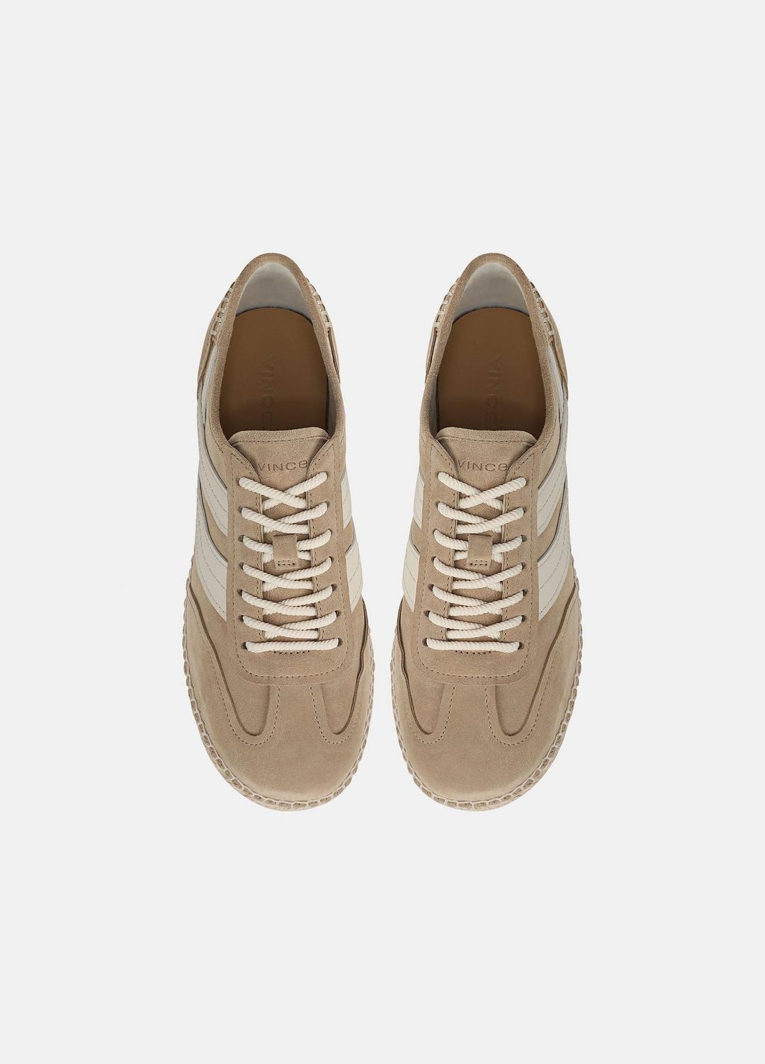VINCE Women Oasis Suede & Leather Espadrille Sneaker in Sneakers