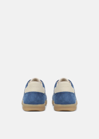 VINCE Women Oasis Contrast-Edge Suede Sneaker in Sneakers