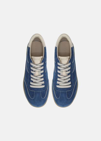 VINCE Women Oasis Contrast-Edge Suede Sneaker in Sneakers