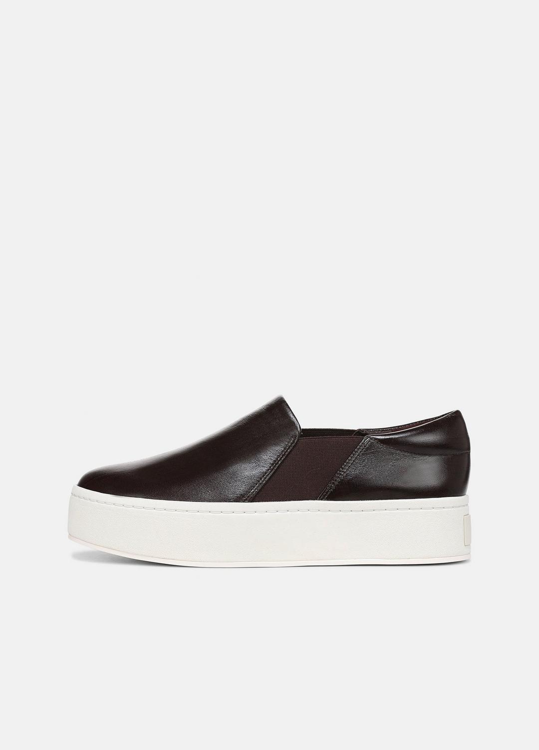 VINCE Women Warren Leather Sneaker in Sneakers