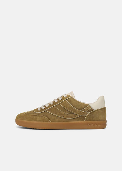 VINCE Women Oasis Contrast-Edge Suede Sneaker in Sneakers