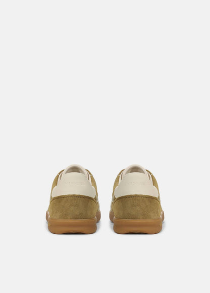 VINCE Women Oasis Contrast-Edge Suede Sneaker in Sneakers