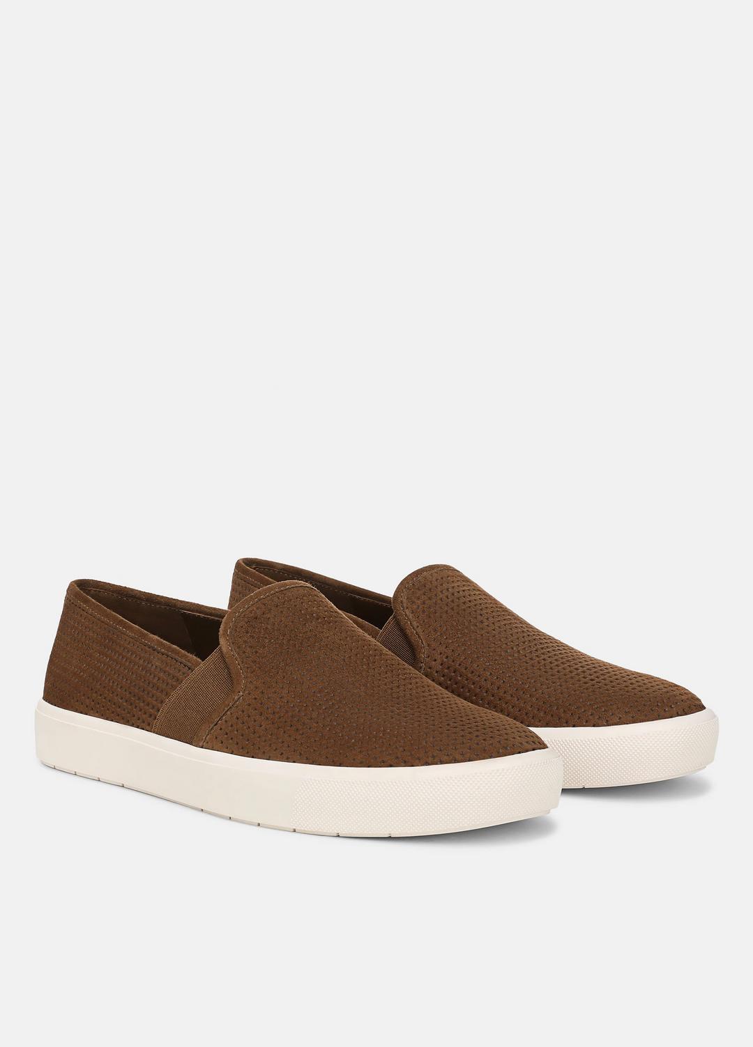 VINCE Women Blair Perforated Suede Sneaker in Sneakers