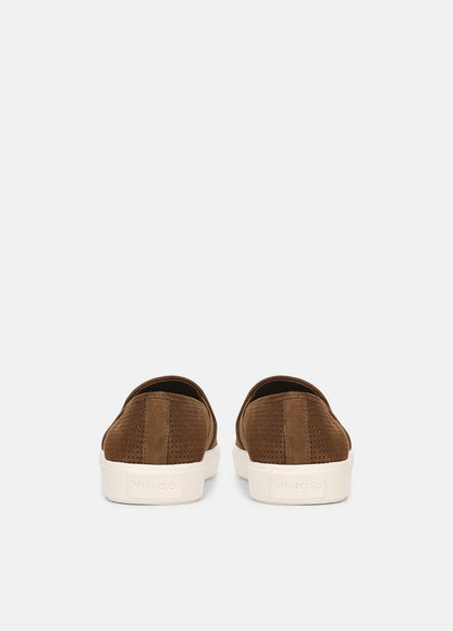VINCE Women Blair Perforated Suede Sneaker in Sneakers