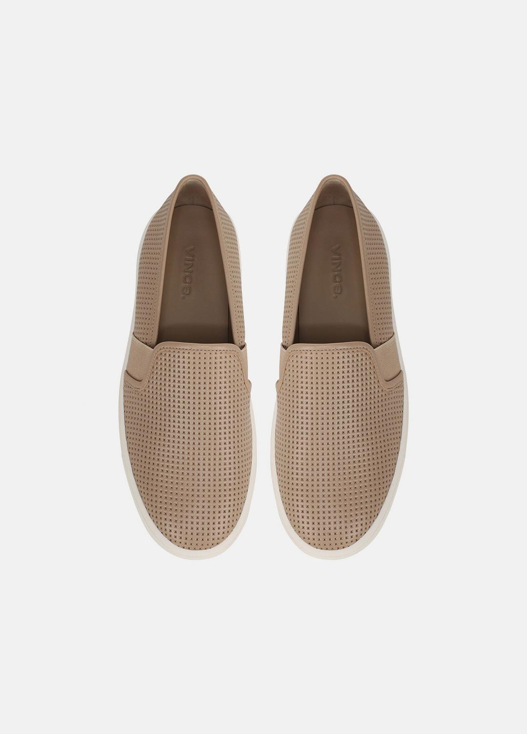 VINCE Women Blair Perforated Leather Sneaker in Sneakers