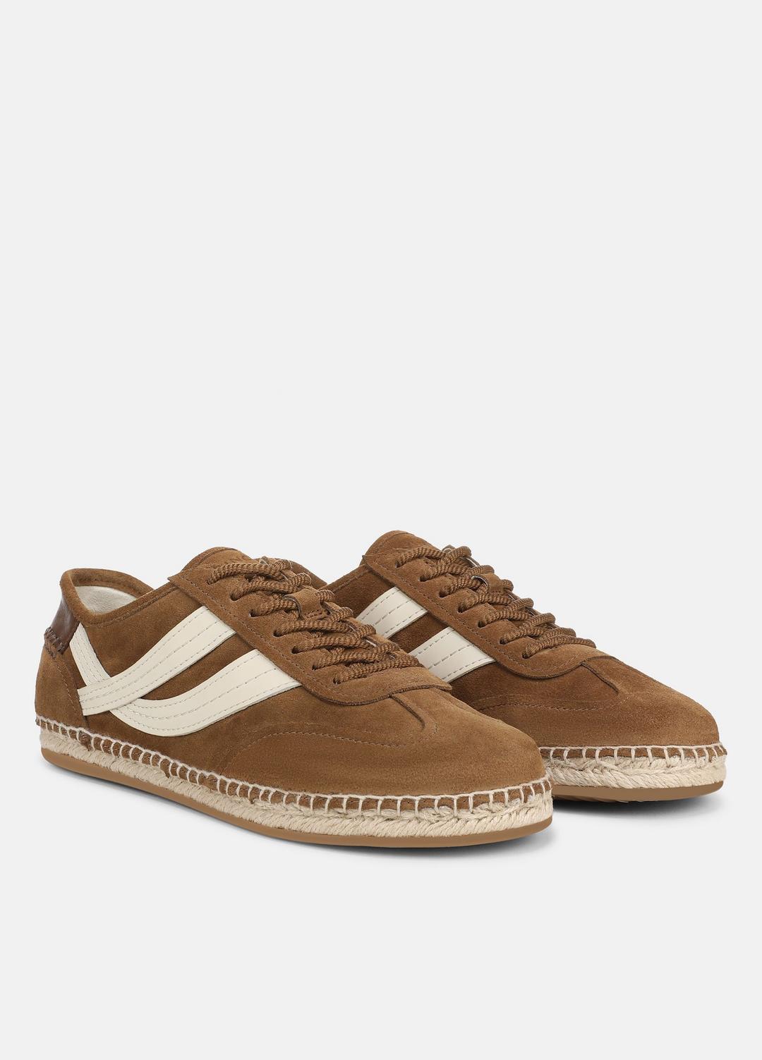 VINCE Women Oasis Suede & Leather Espadrille Sneaker in Sneakers