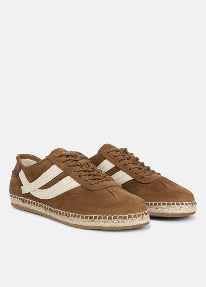 VINCE Women Oasis Suede & Leather Espadrille Sneaker in Sneakers