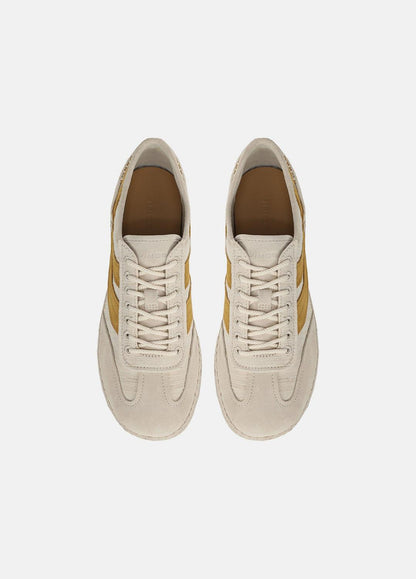 VINCE Women Oasis Linen & Leather Espadrille Sneaker in Sneakers