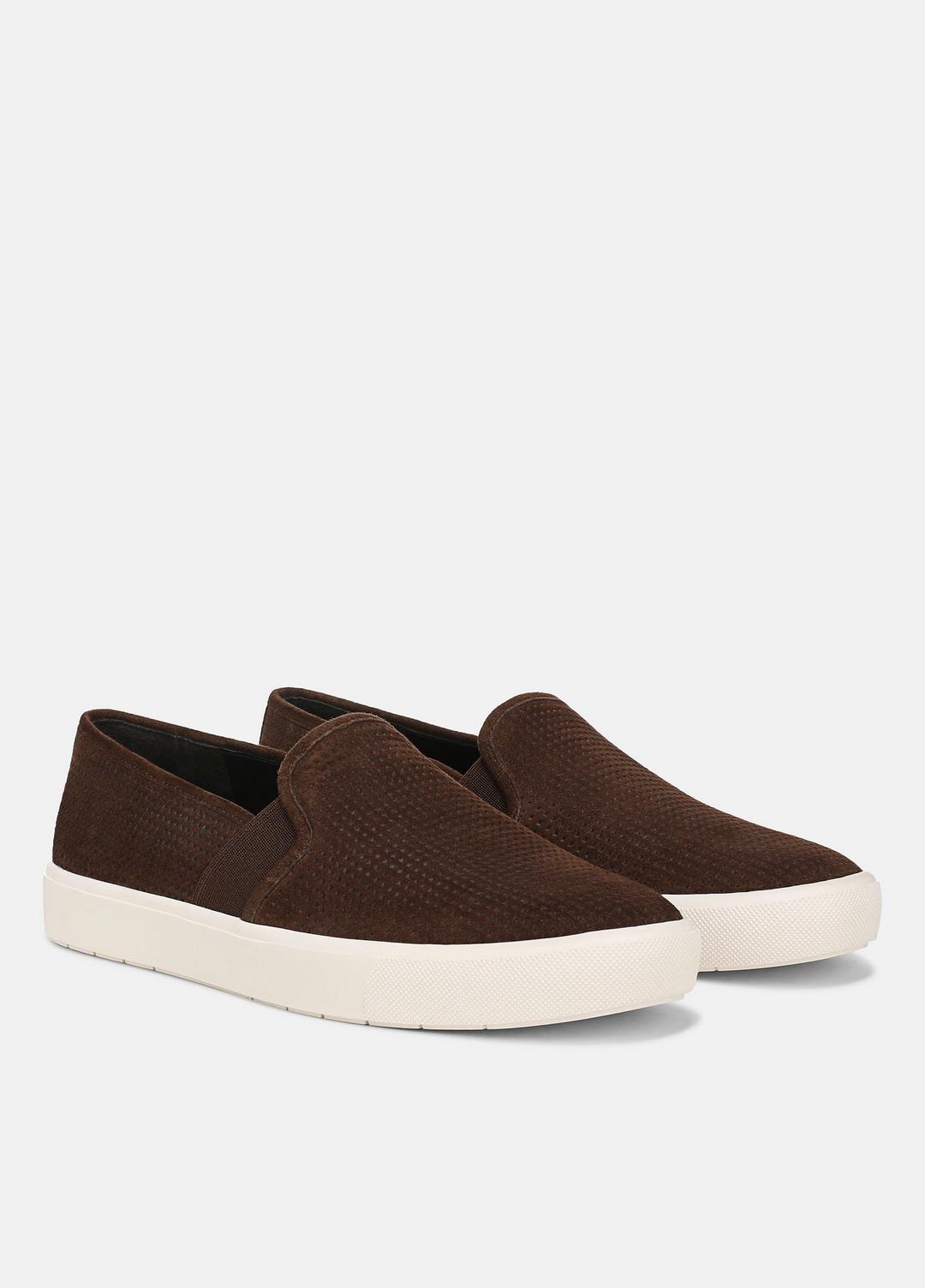 VINCE Women Blair Perforated Suede Sneaker in Sneakers