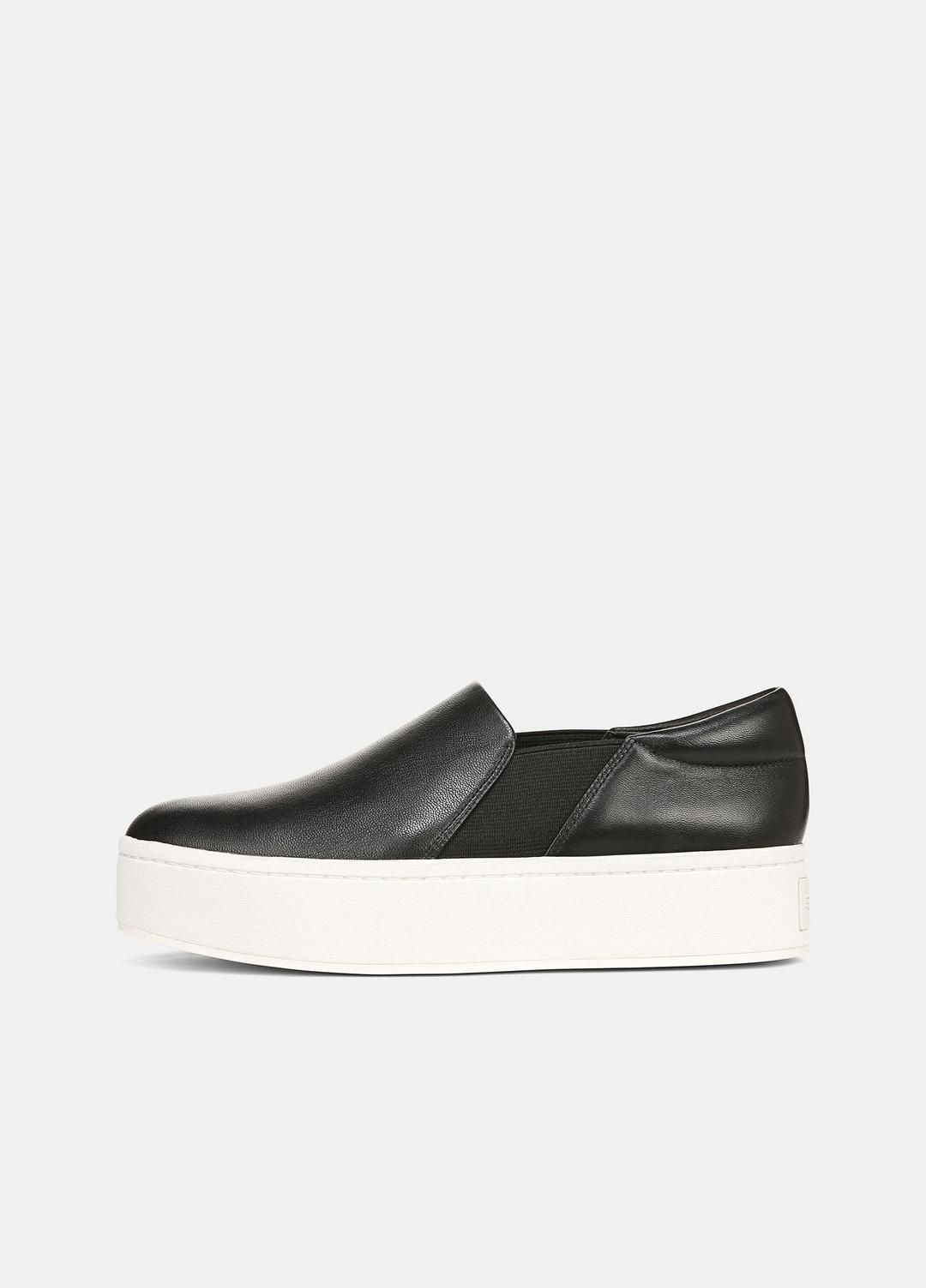 VINCE Women Warren Leather Sneaker in Sneakers