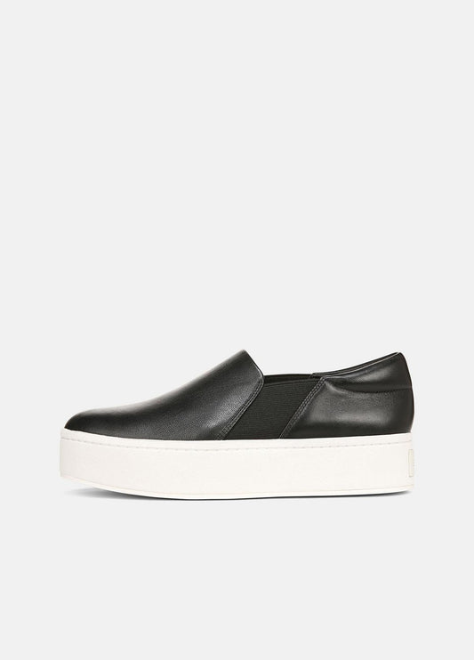 VINCE Women Warren Leather Sneaker in Sneakers