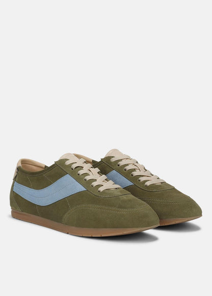 VINCE Women LA Suede & Leather Runner Sneaker in Sneakers