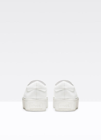 VINCE Women Leather Warren Sneaker in Sneakers