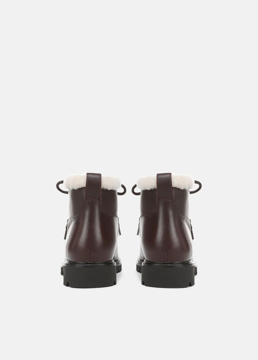 VINCE Women Sierra Shearling-Lined Lug-Sole Boot in Boots