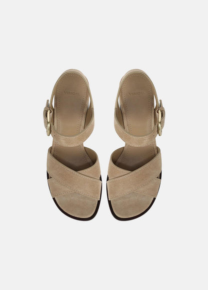 VINCE Women Salma Suede Heeled Sandal in Heels