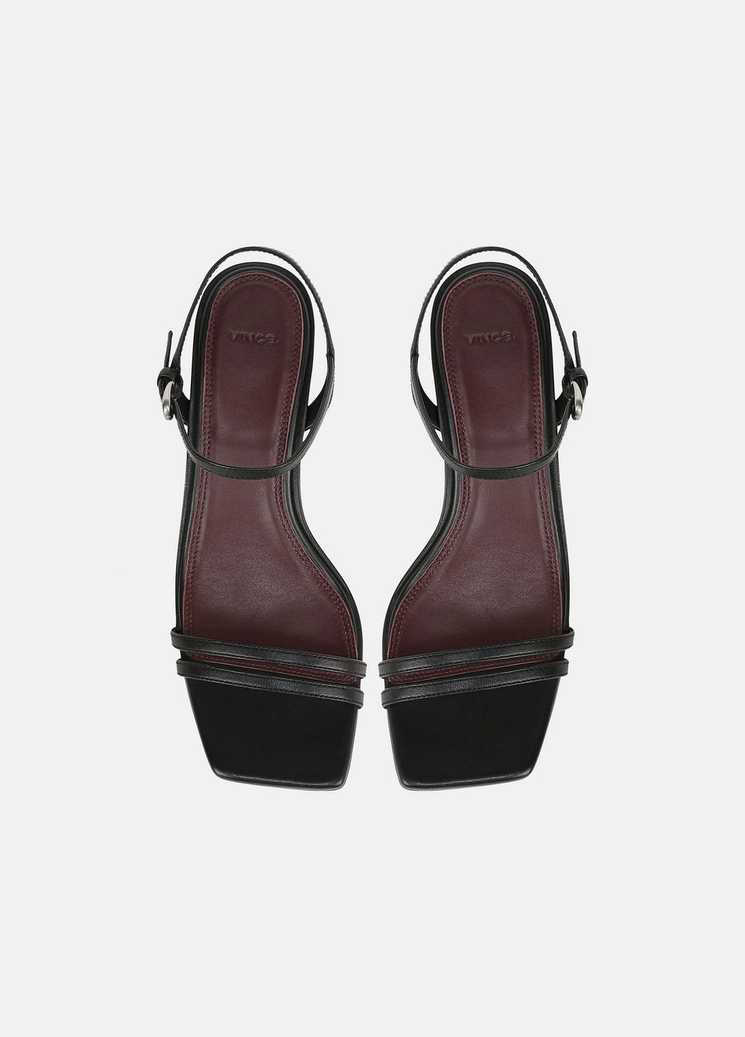 VINCE Women Tilda Leather Heeled Sandal in Heels