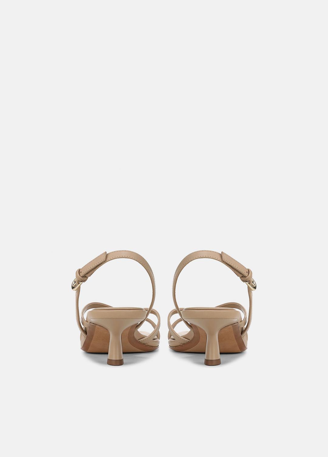 VINCE Women Tali Leather Slingback Sandal in Heels
