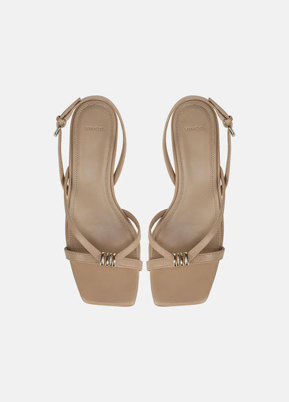 VINCE Women Tali Leather Slingback Sandal in Heels