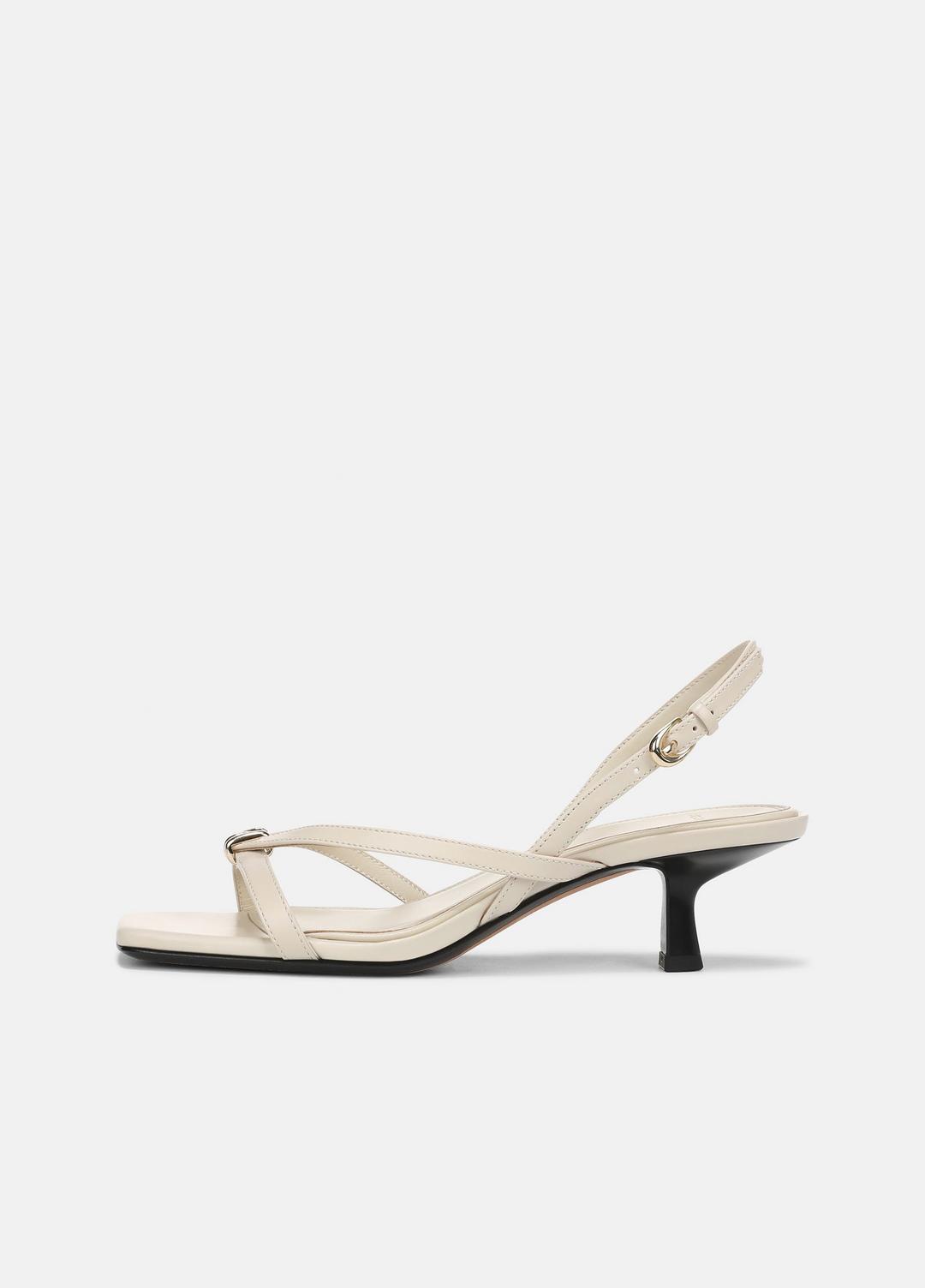 VINCE Women Tali Leather Slingback Sandal in Heels