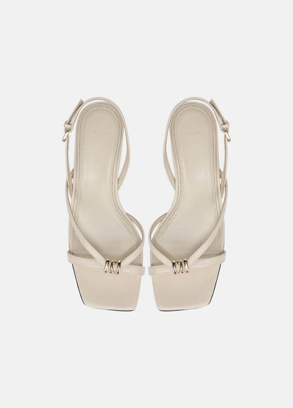VINCE Women Tali Leather Slingback Sandal in Heels