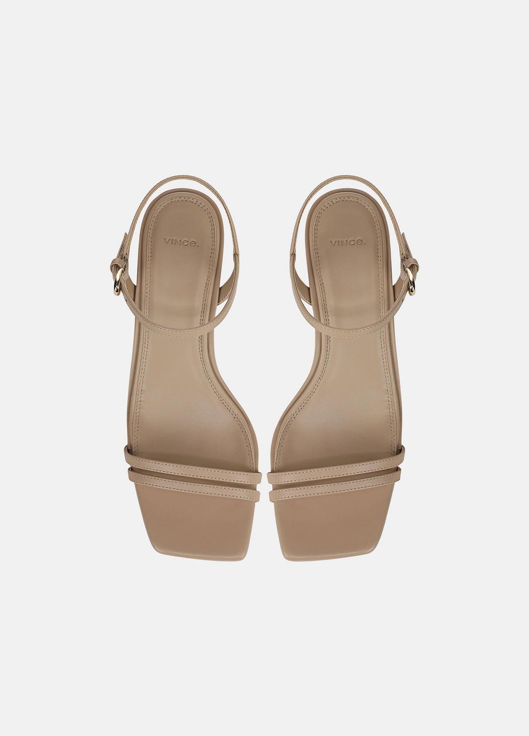 VINCE Women Tilda Leather Heeled Sandal in Heels